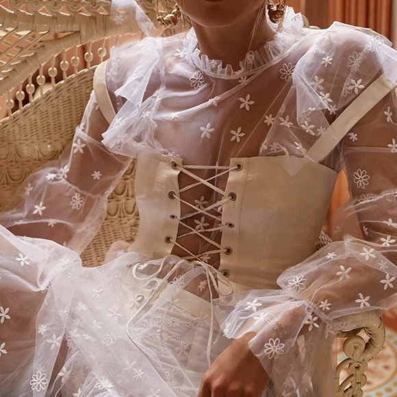 For Love and Lemons Poppy Corset Top - Picture 2 of 4